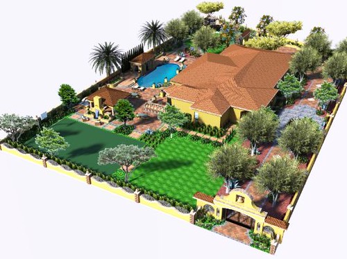 3D Landscape Design by V3 Studio Berzunza
